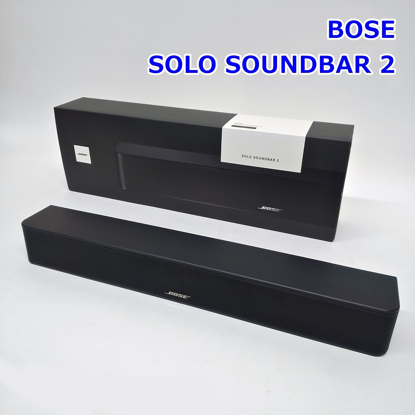 BOSE SOLO SOUNDBAR 2 スピーカー Bluetooth ソロ サウンドバー SERIES