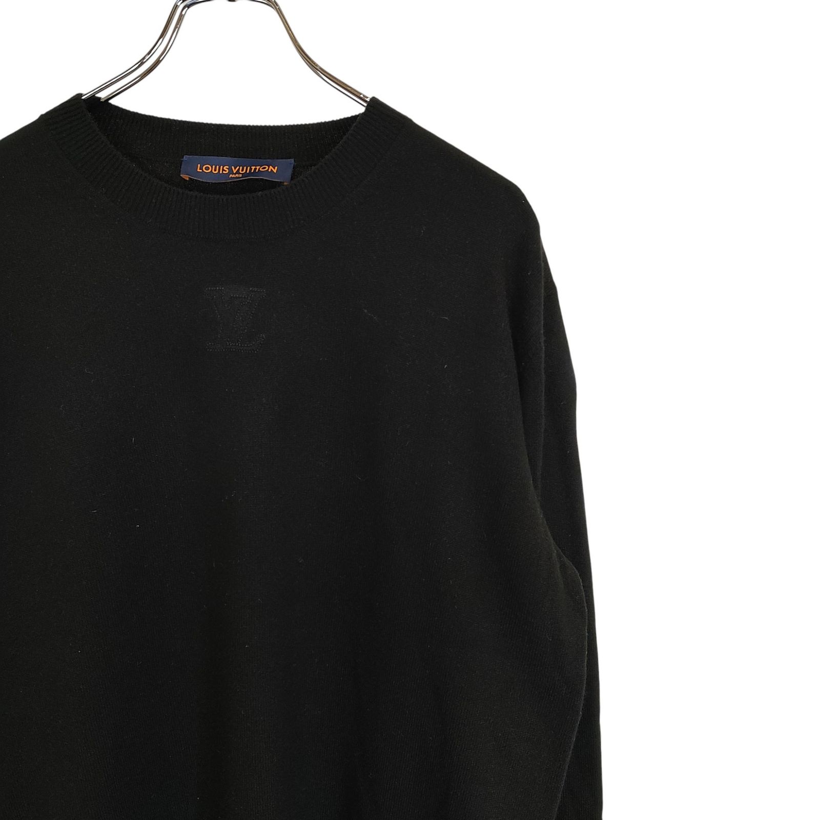 LOUIS VUITTON ルイ・ヴィトン 22SS LVエンボス加工 クルーネック 