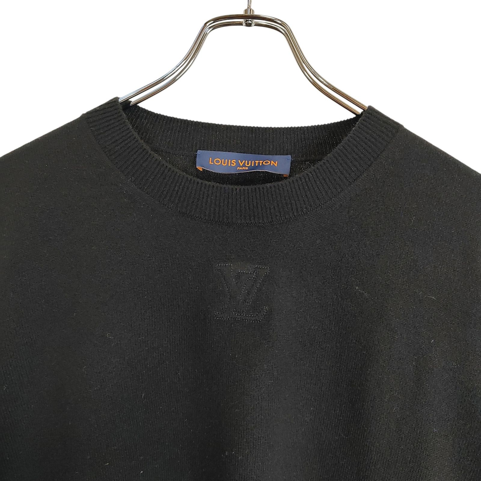 LOUIS VUITTON ルイ・ヴィトン 22SS LVエンボス加工 クルーネック