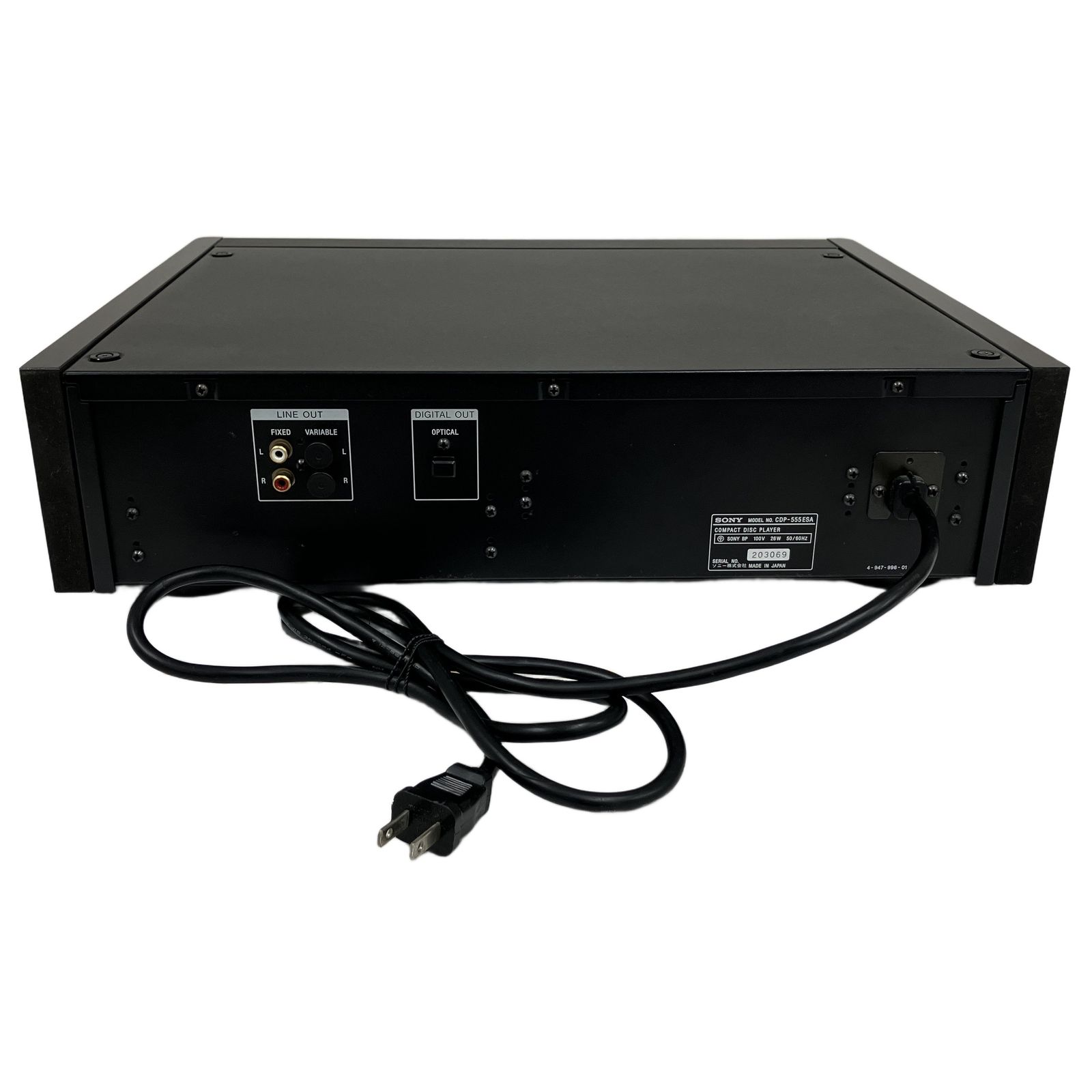 SONY CDP-555ESA ソニー CDプレーヤー 音響機材 オーディオ ジャンク