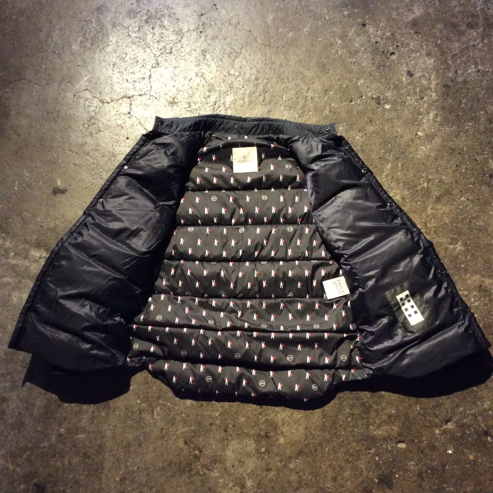 MONCLER GENIUS x FRGMT 18aw MAZE ダウン シャツジャケット BACKSTAGE