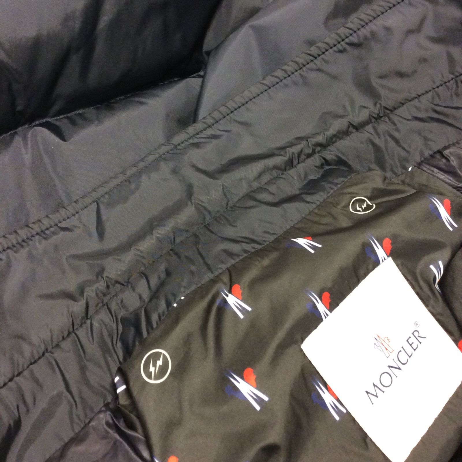 MONCLER GENIUS x FRGMT 18aw MAZE ダウン シャツジャケット BACKSTAGE 