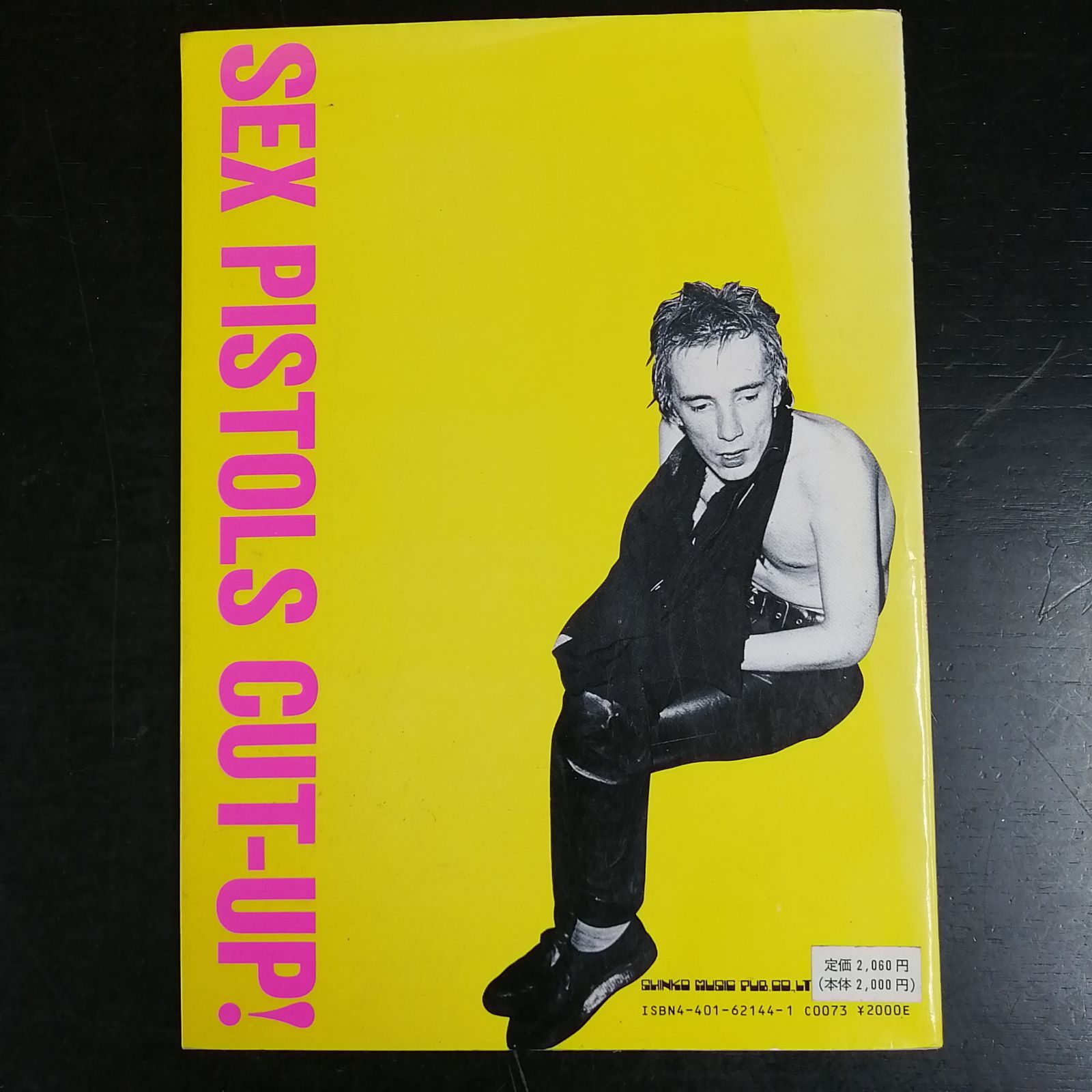 セックス・ピストルズ 写真集 CUT-UP! ジョニー・ロットン スティーヴ