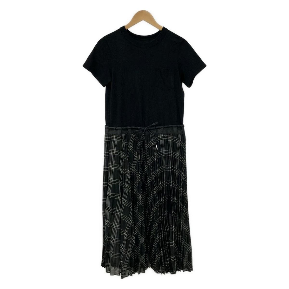 Sacai(サカイ) ワンピース サイズ1 S レディース美品 - 22-05992 黒