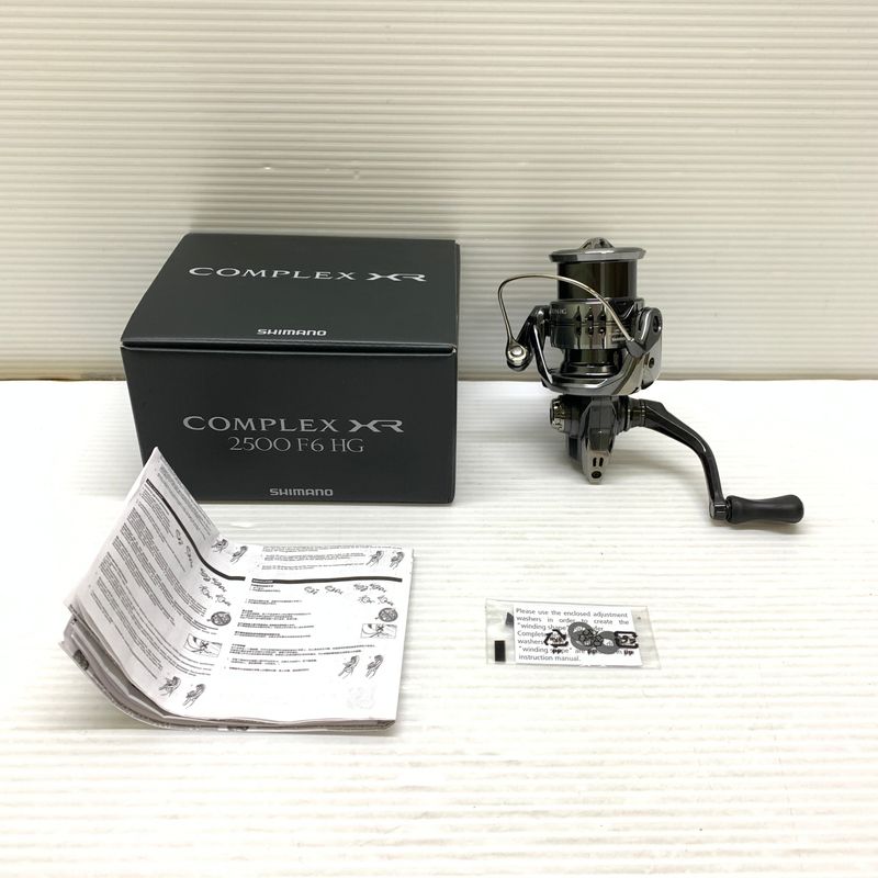 中古品】 SHIMANO シマノ 25コンプレックスXR 2500 F6 HG リール 【134