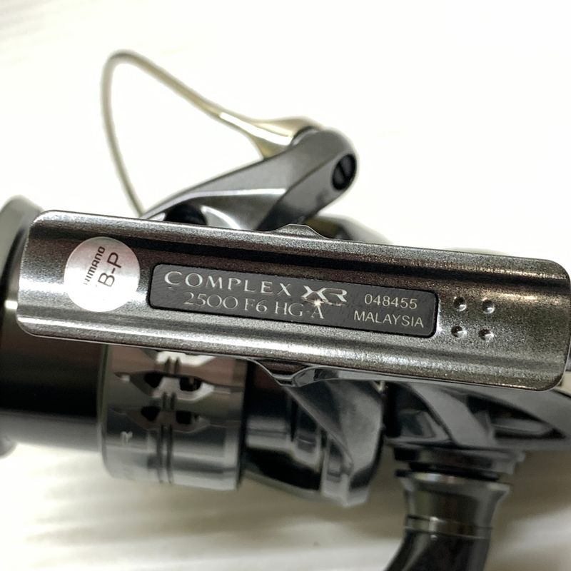 中古品】 SHIMANO シマノ 25コンプレックスXR 2500 F6 HG リール 【134