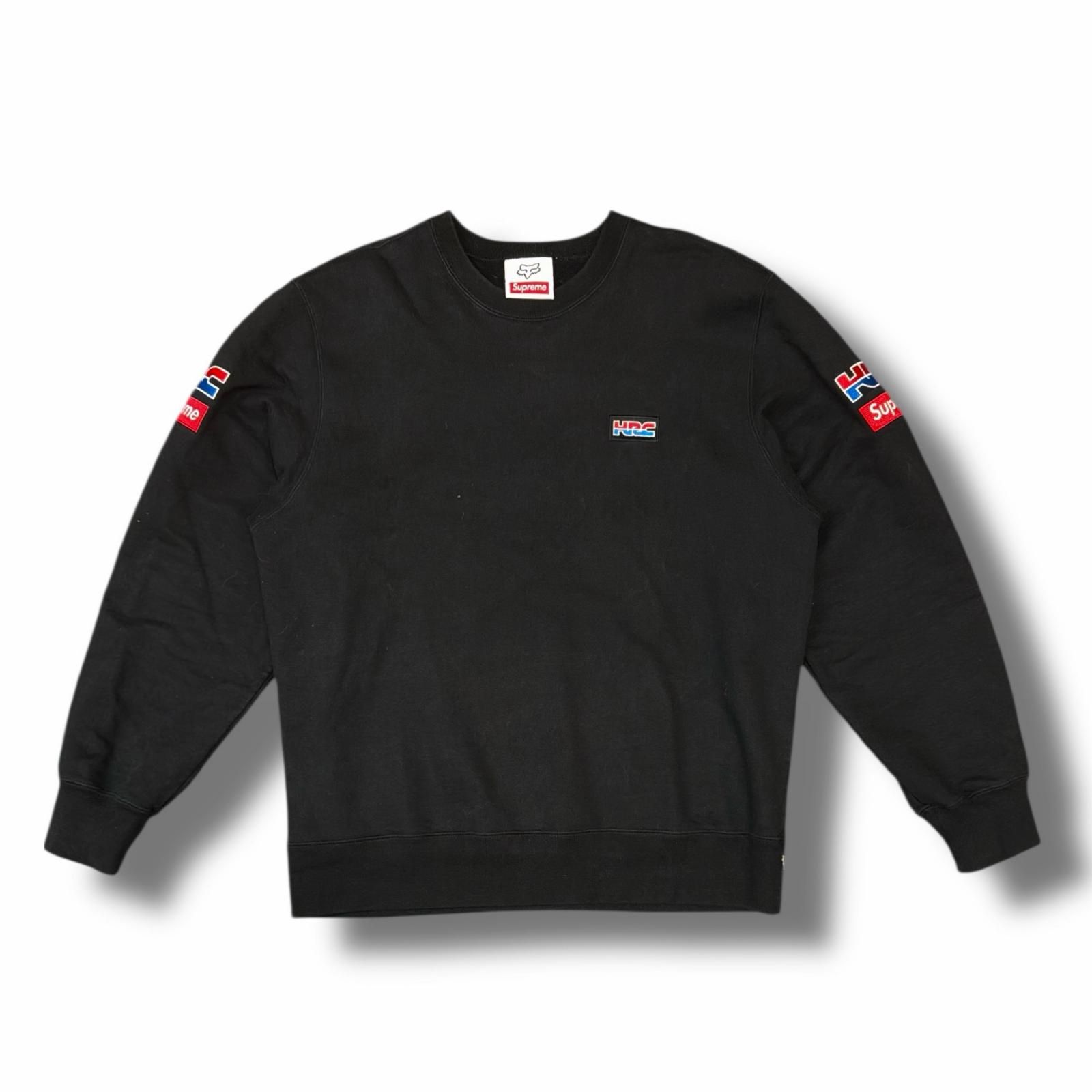 国内正規 Supreme 19AW Honda x Fox Racing Crewneck ホンダ