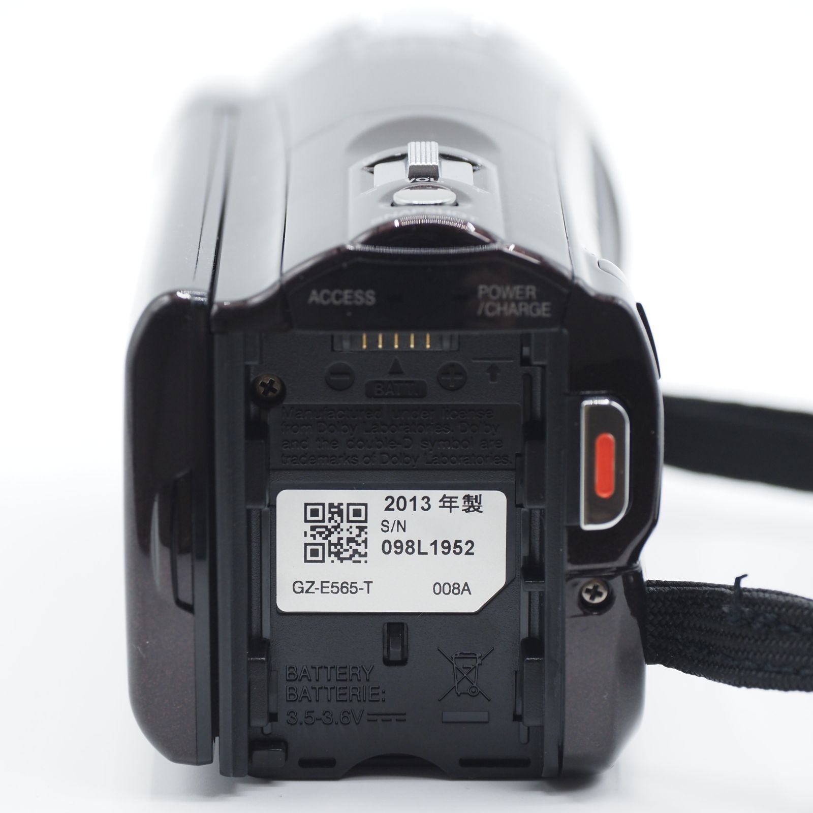 JVC KENWOOD JVC ビデオカメラ EVERIO GZ-E565 アーバンブラウン 新品