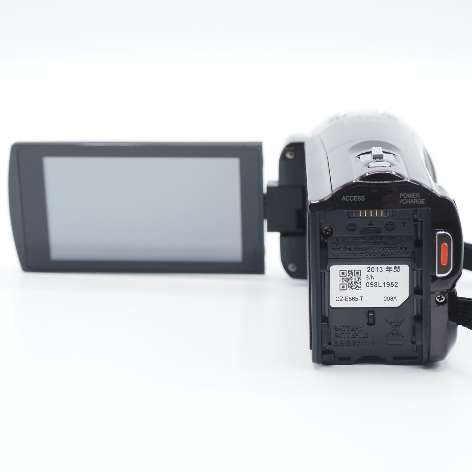 JVC KENWOOD JVC ビデオカメラ EVERIO GZ-E565 アーバンブラウン 新品