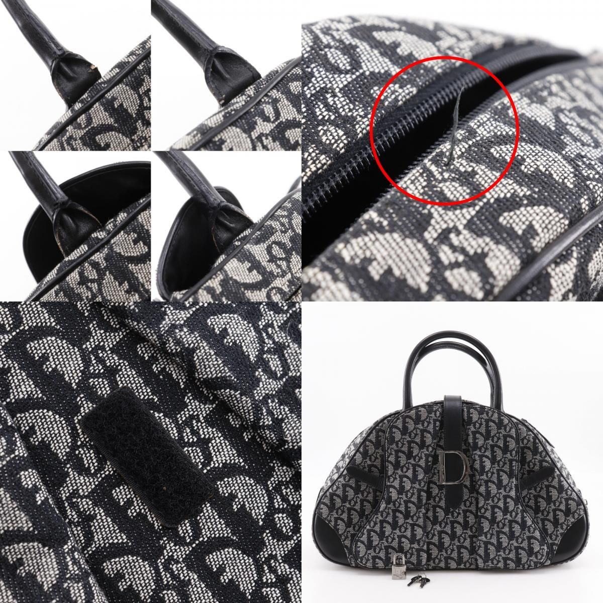 Dior】クリスチャンディオール ダブルサドルバッグ トロッター