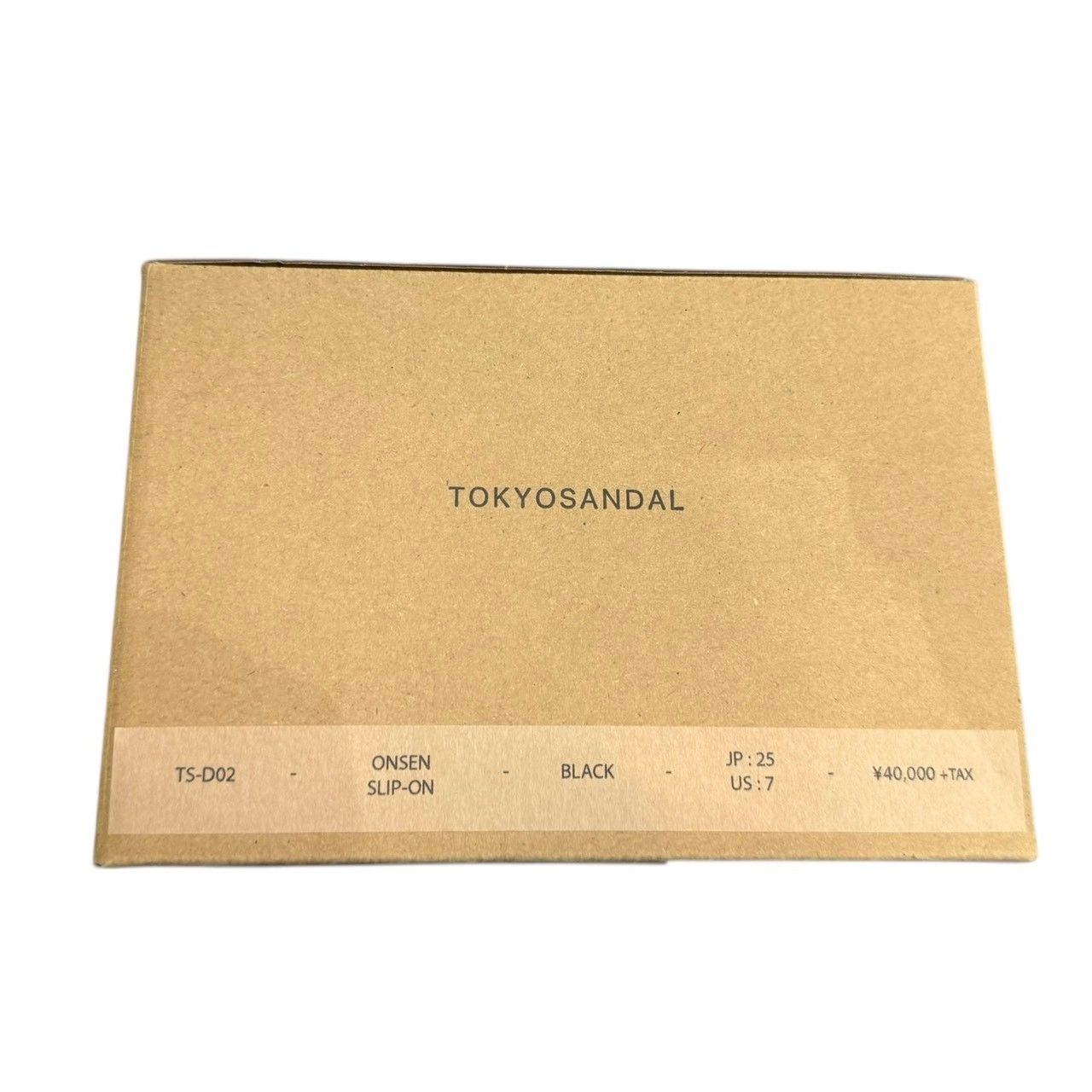 TOKYO SANDAL 東京サンダル ONSEN SLIP-ON 2025 温泉スリッポン TS-D02