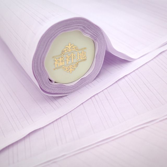 新古品】 夏物 長襦袢 反物 ポリエステル 変わり絽 夏 襦袢 ライラック