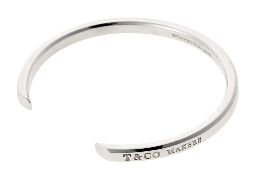 ティファニー / TIFFANY&Co. メイカーズ ナロー バングル Ag925