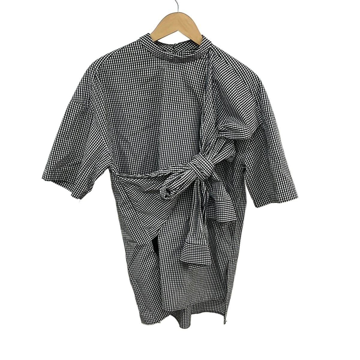 ENFOLD(エンフォルド) チュニック サイズ38 M レディース - 黒×白