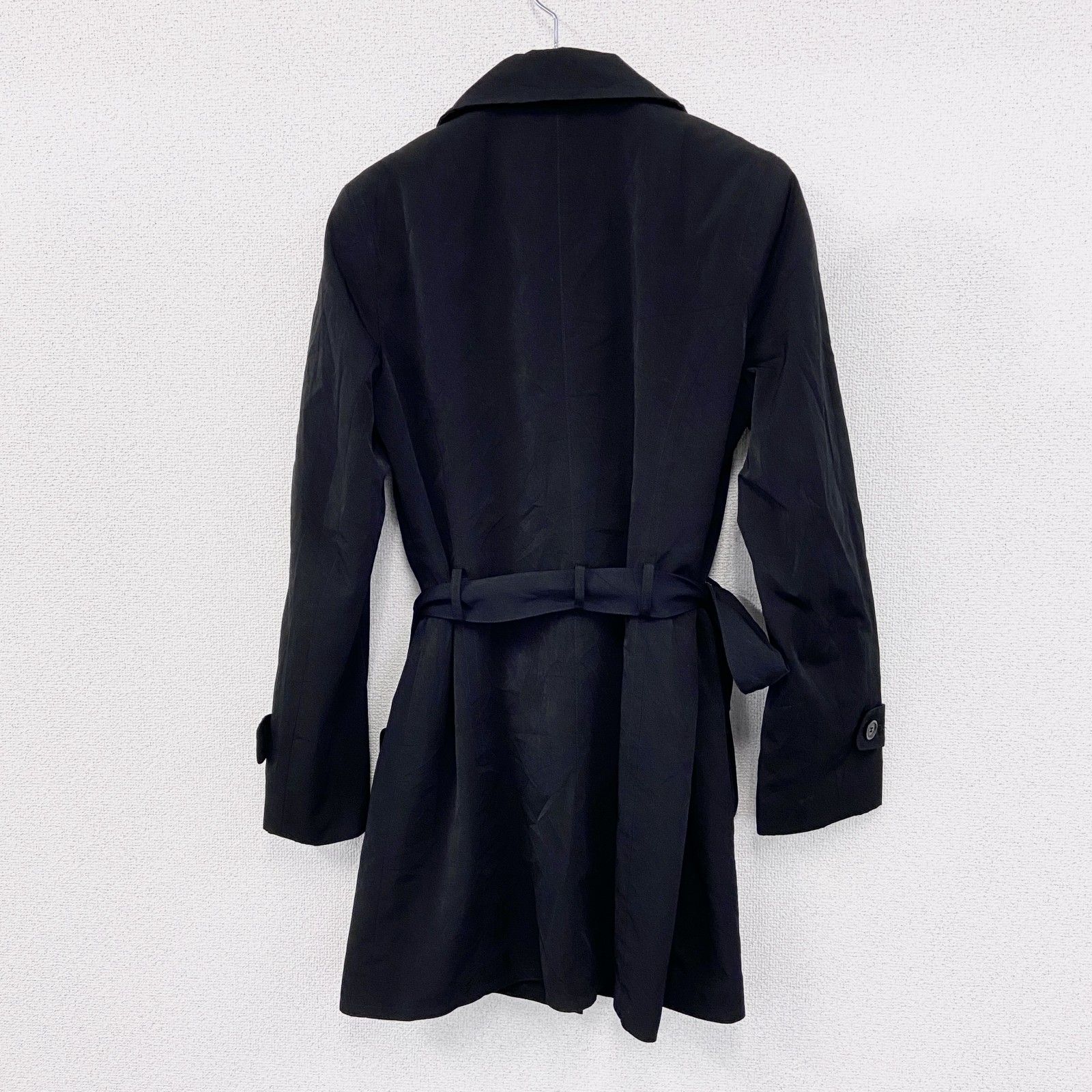 古着 used LONDON FOG ロンドンフォグ トレンチコート 黒 ブラック M