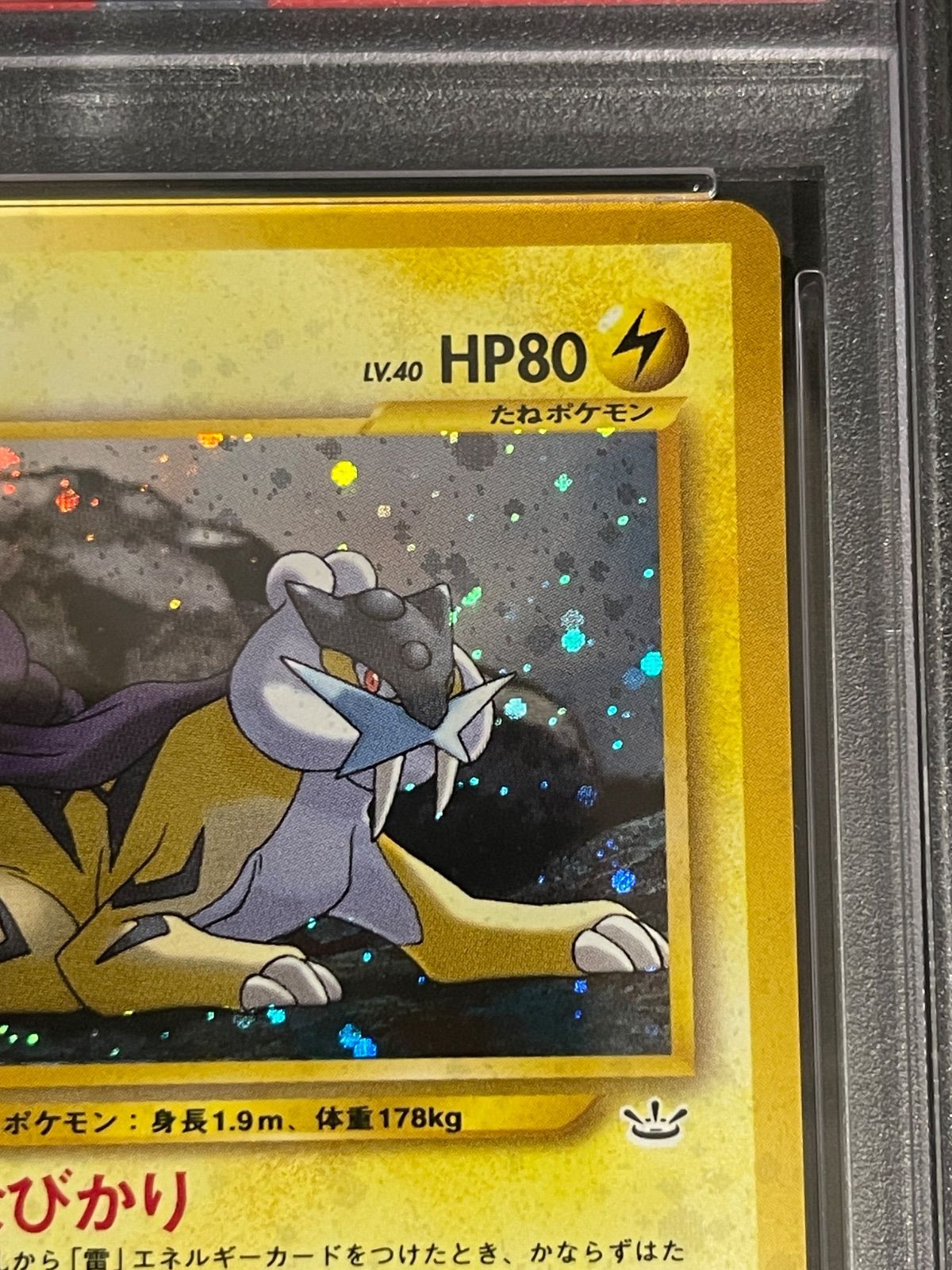 ポケモンカード 2000年 ライコウ Neo 3 旧裏 PSA9鑑定品 - メルカリ