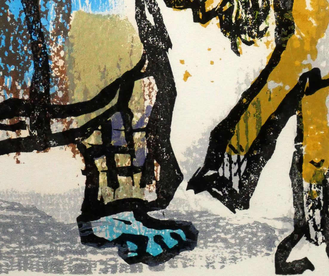 マルク シャガール(Marc Chagall)「『ポエム』よりPl.17」木版画 20