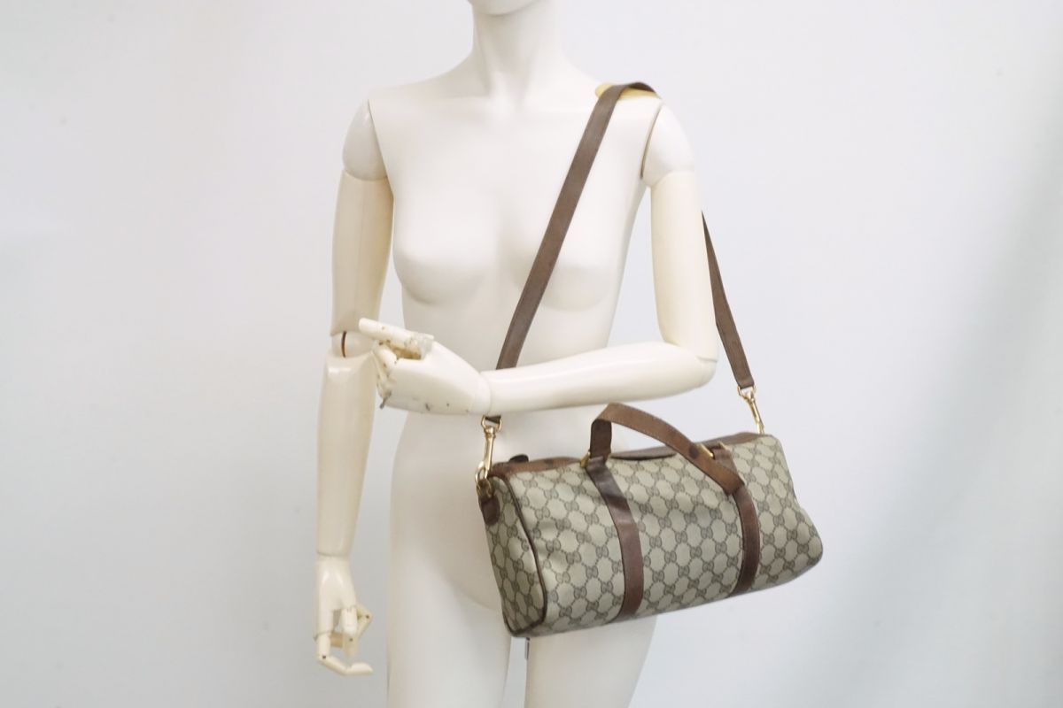オールド グッチ ヴィンテージ 2way ミニボストン ショルダー
