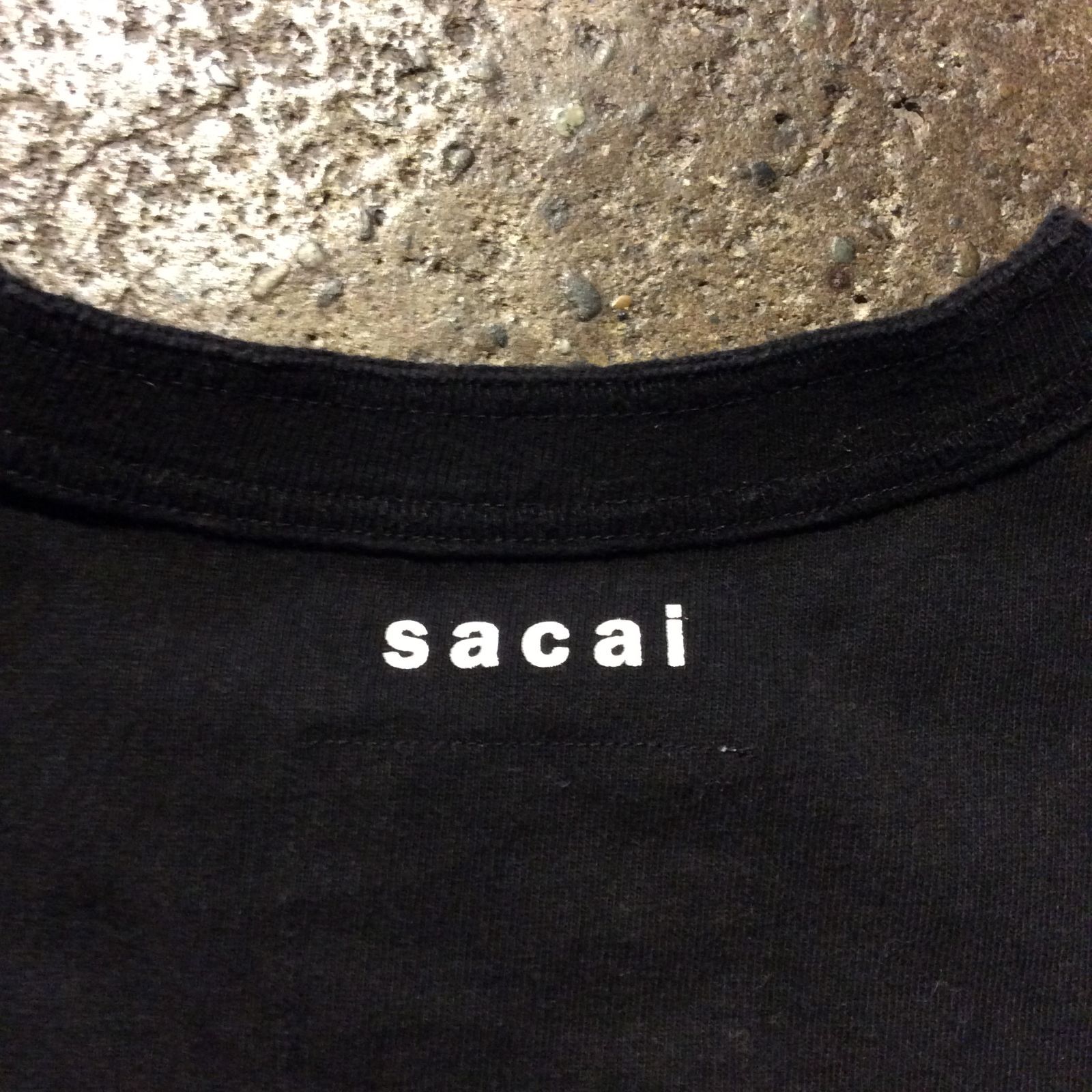 sacai 20aw Einstein T-Shirt フォトTシャツ ブラック 1 サカイ 