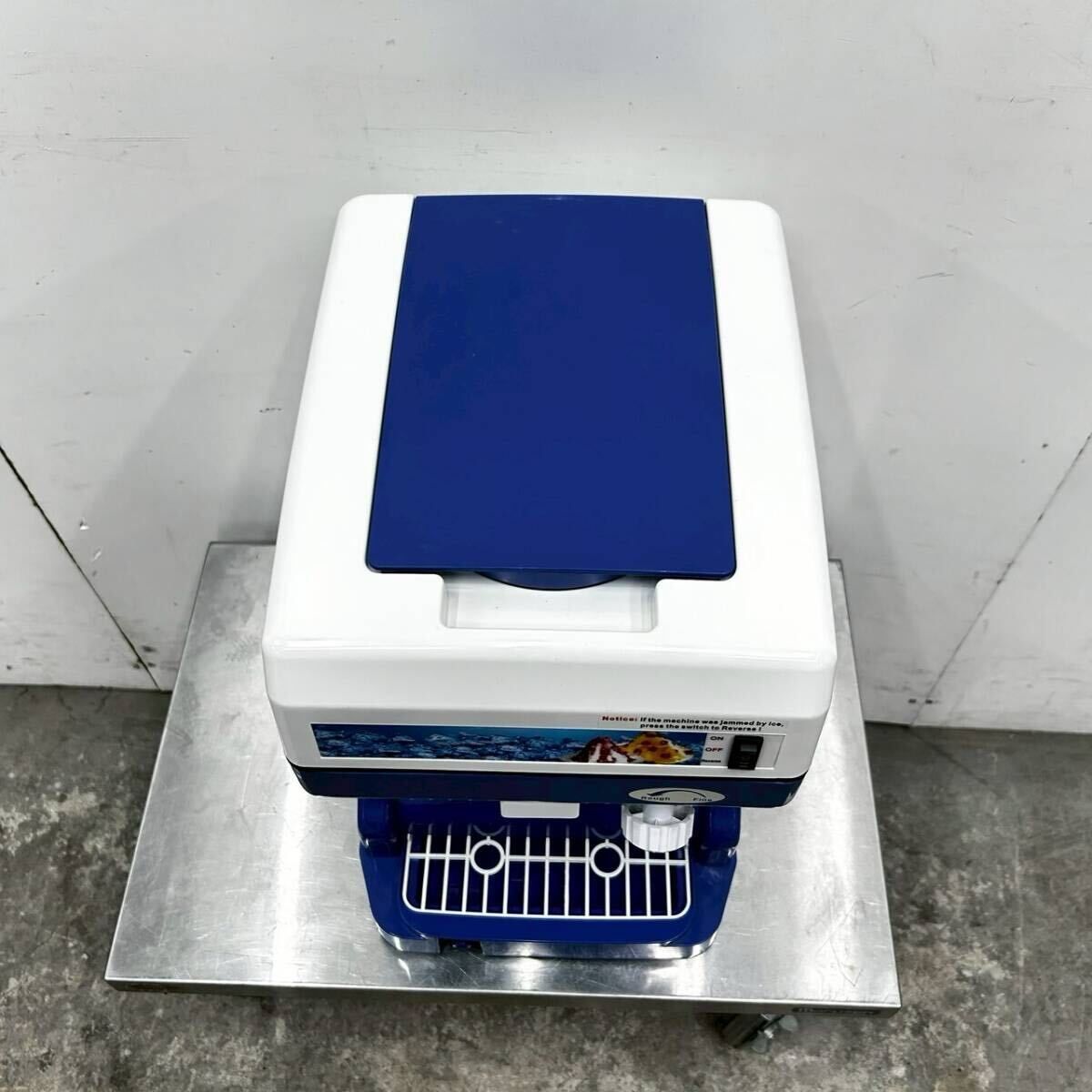 かき氷機 BY-169 電動 業務用 家庭用 中古 氷削機 アイススライサー