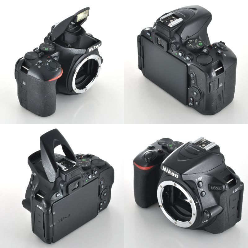 ニコン】Nikon D5600 デジタル一眼レフ + AF-P 18-55mm VR レンズ