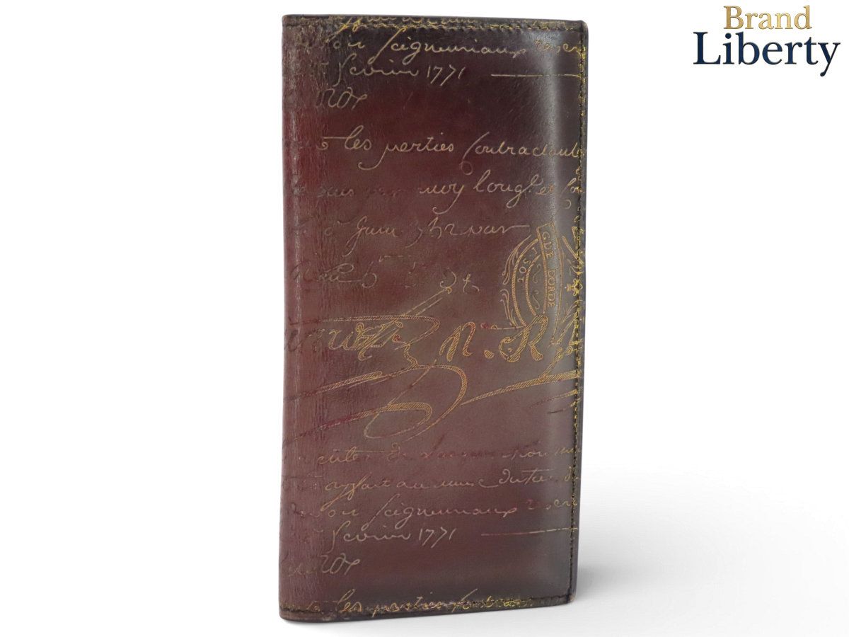 ベルルッティ】Berluti カリグラフィ エスパス スクリットレザー