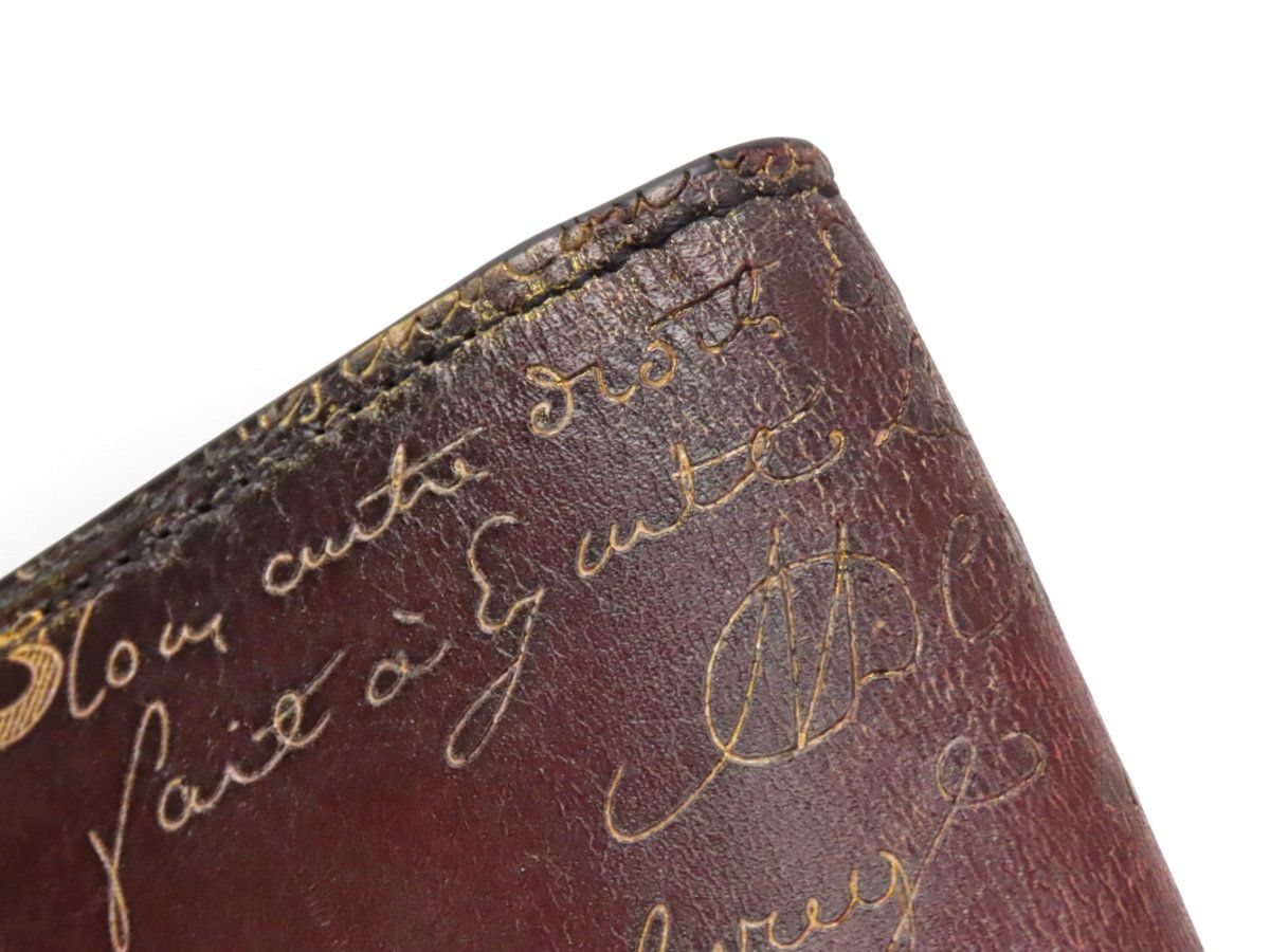 ベルルッティ】Berluti カリグラフィ エスパス スクリットレザー