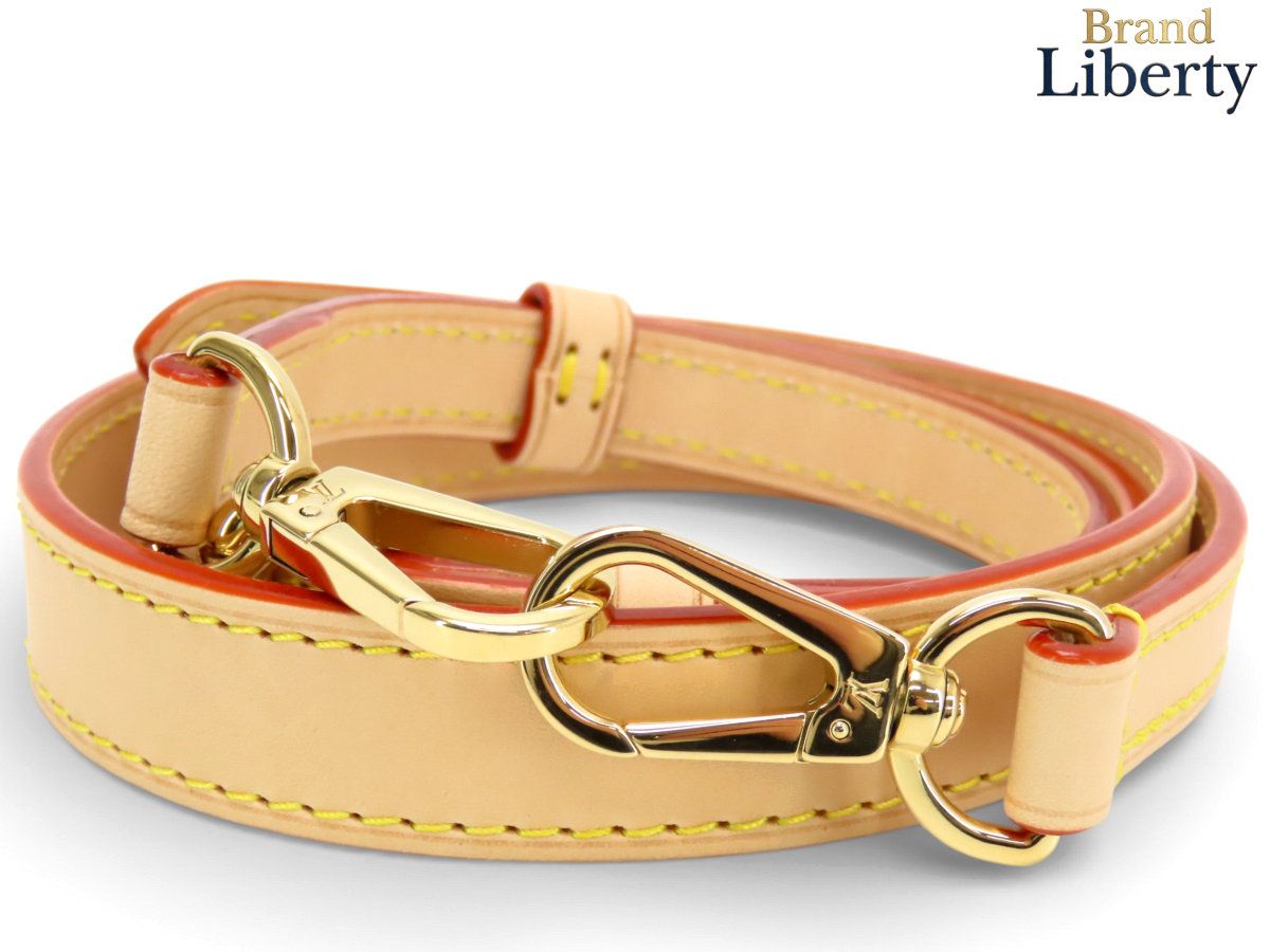 新品同様】ルイヴィトン LOUIS VUITTON ヌメ革 ショルダーストラップ