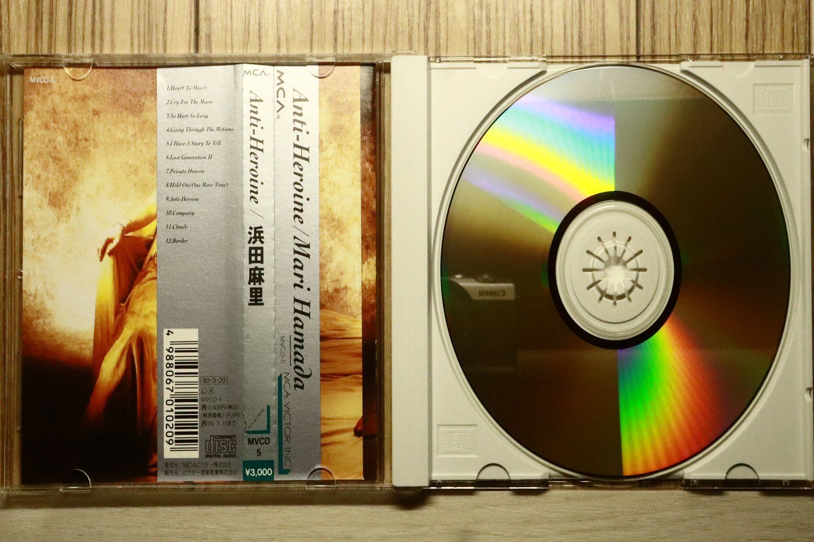 国内盤CD☆浜田麻里/Mari Hamada□ Anti‐Heroine 【MVCD5