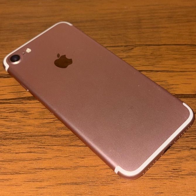 iPhone7 本体 128GB ローズゴールド SIMフリー - メルカリ