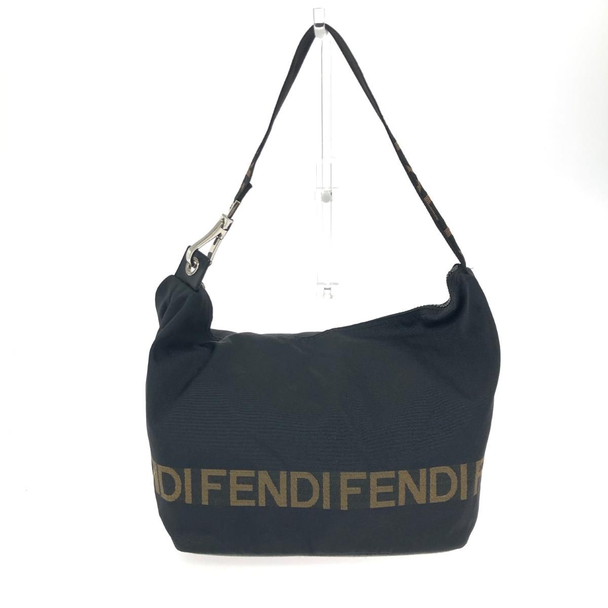 FENDI フェンディ ワンショルダーバッグ ナイロン ロゴストラップ 