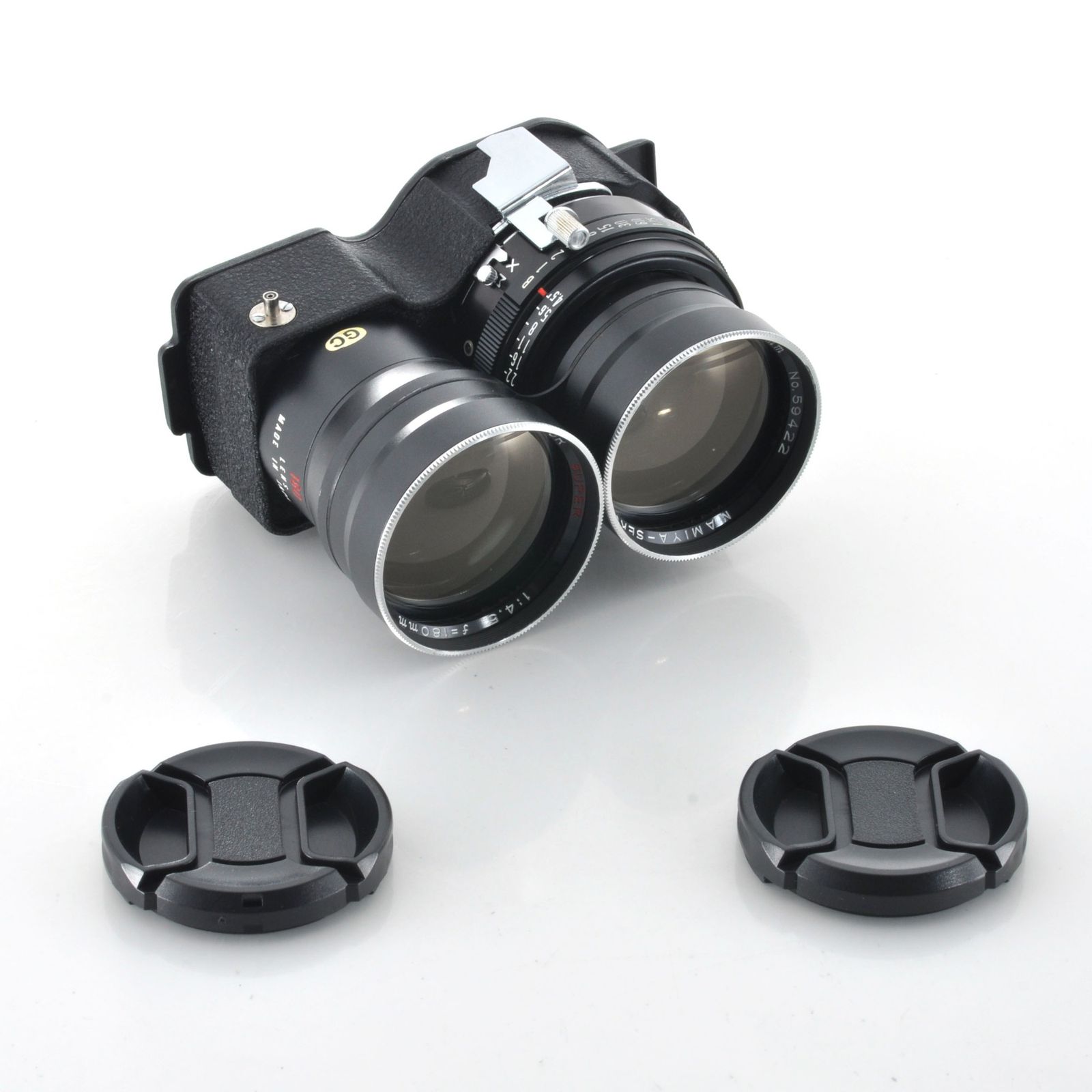 マミヤ】MAMIYA-SEKOR SUPER 180mm F4.5 二眼レフ用レンズ 動作良好