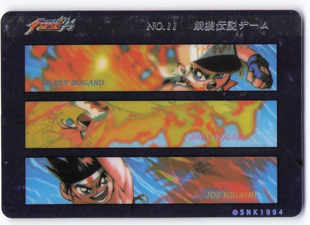 YUU CORP カードじゃん メタルカード 飢狼伝説チーム KOF-ⅩⅠ - メルカリ