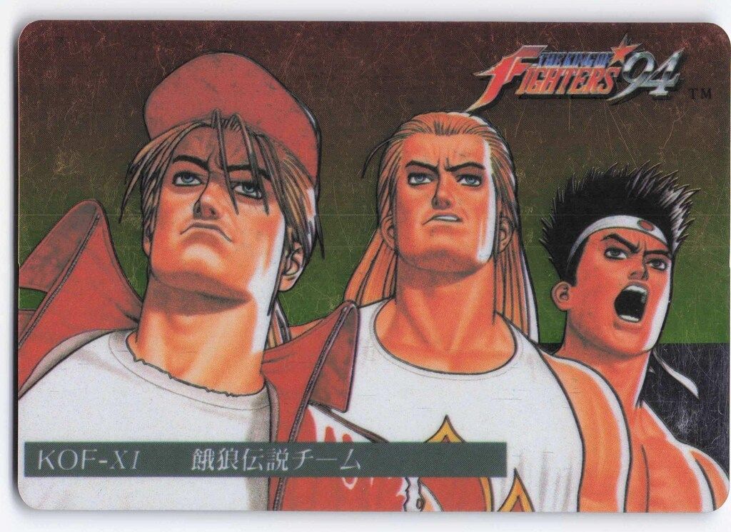 YUU CORP カードじゃん メタルカード 飢狼伝説チーム KOF-ⅩⅠ - メルカリ