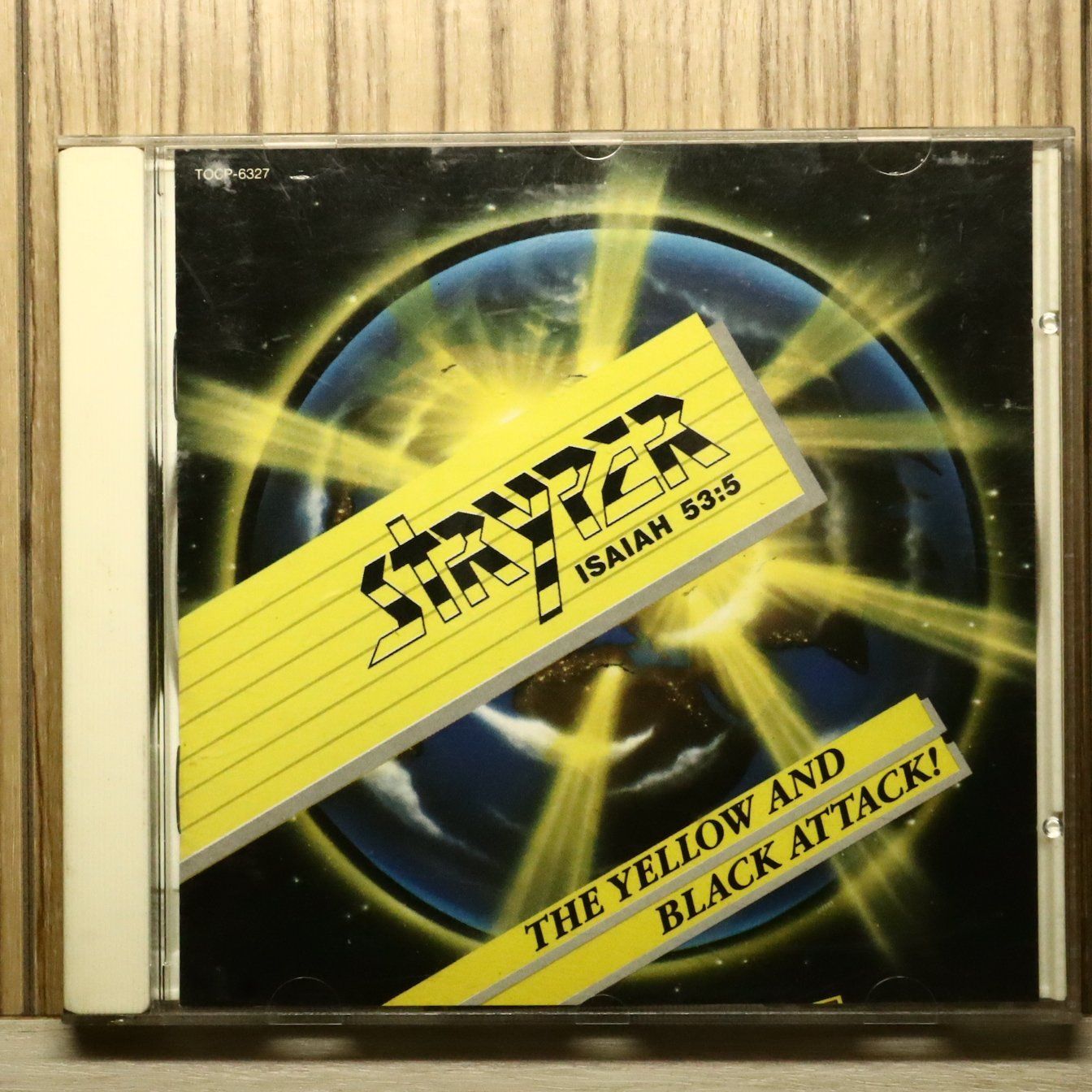 国内盤CD☆ストライパー/STRYPER□ 神聖紀(イエロー・アンド・ブラック