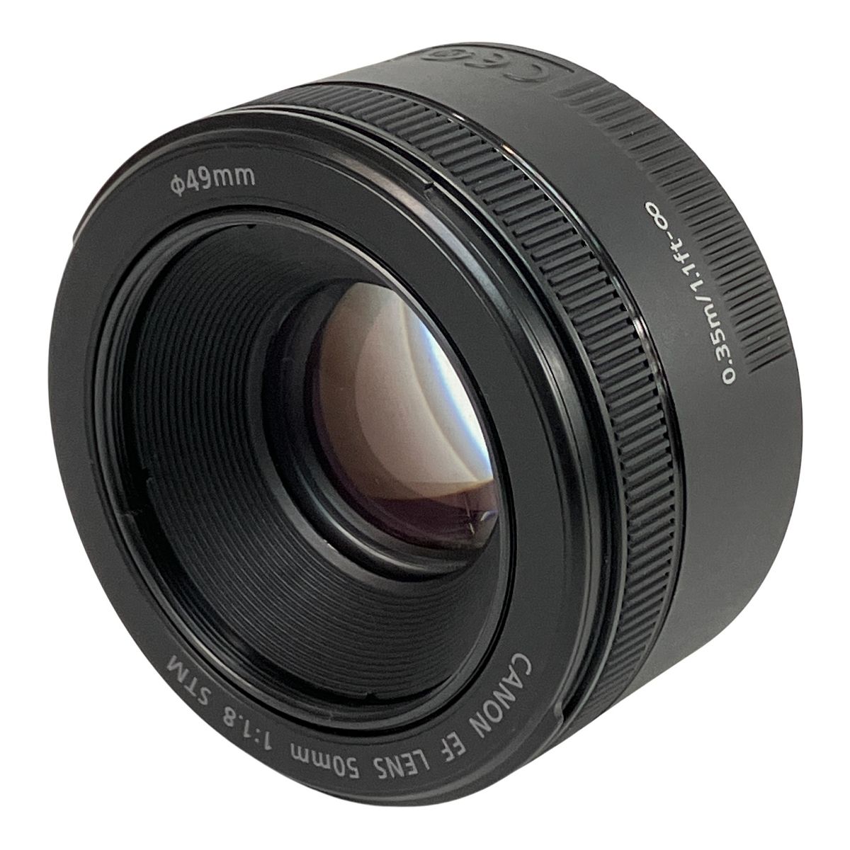 Canon EF50mm F1.8 STM キャノン 単焦点レンズ レンズフード付き
