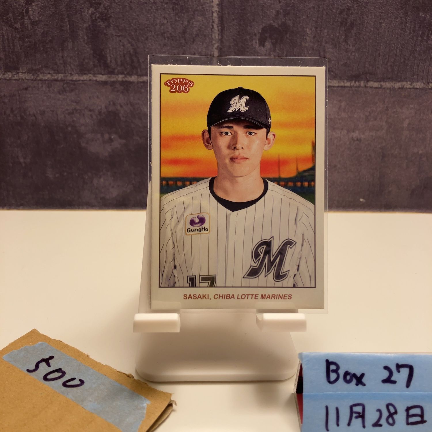 2024 Topps 206 佐々木朗希 Roki Sasaki 千葉ロッテマリーンズ カード