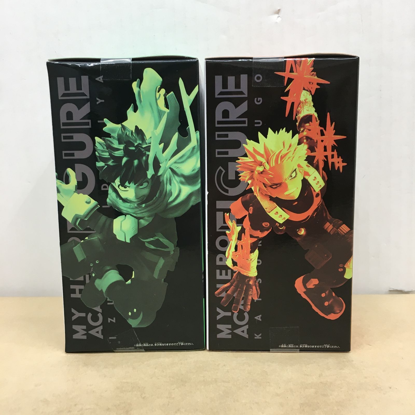 未開封 僕のヒーローアカデミア フィギュア 緑谷出久・爆豪勝己 GiGO