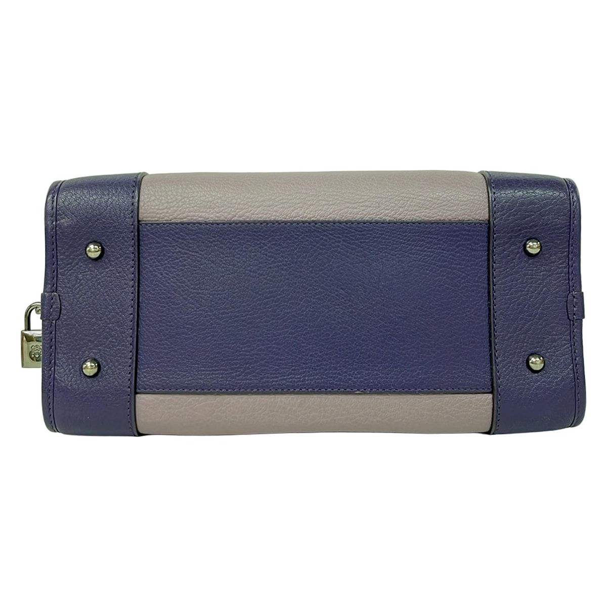 LOEWE(ロエベ) ハンドバッグ アマソナ28 ライトパープル×パープル