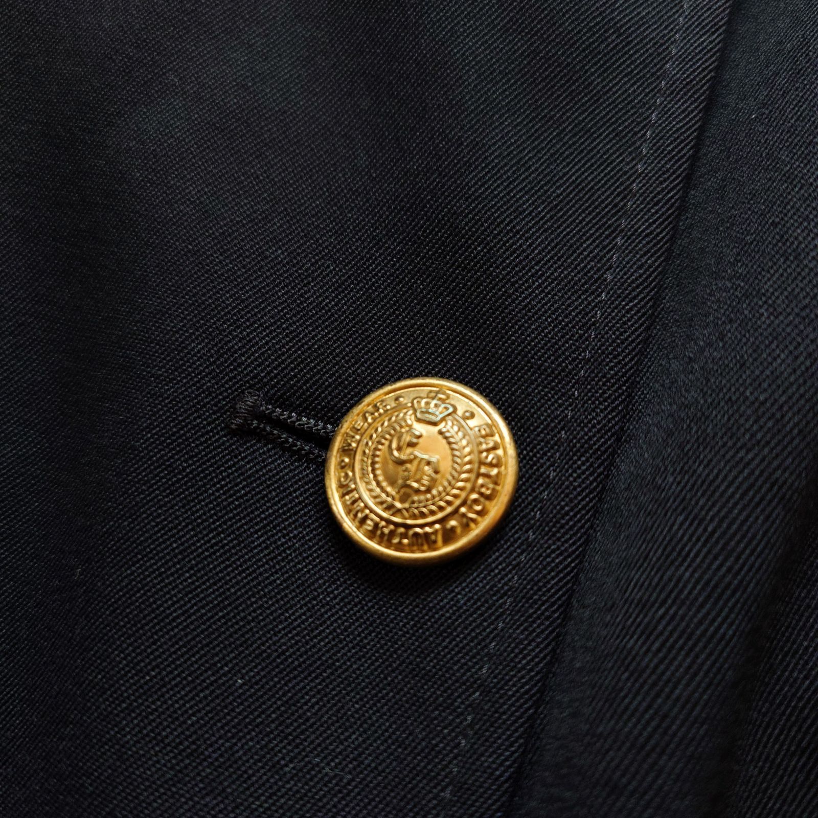 美品 イーストボーイ EASTBOY 紺ブレ テーラードジャケット 金ボタン