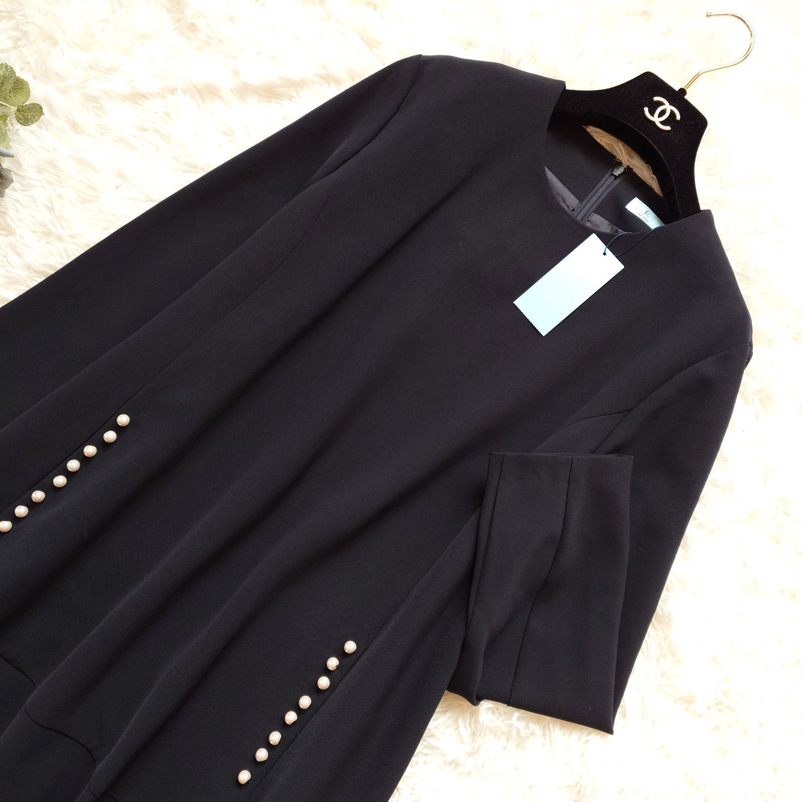 新品 組曲 クミキョク【WEB限定】コンフォータブルドレープ ワンピース