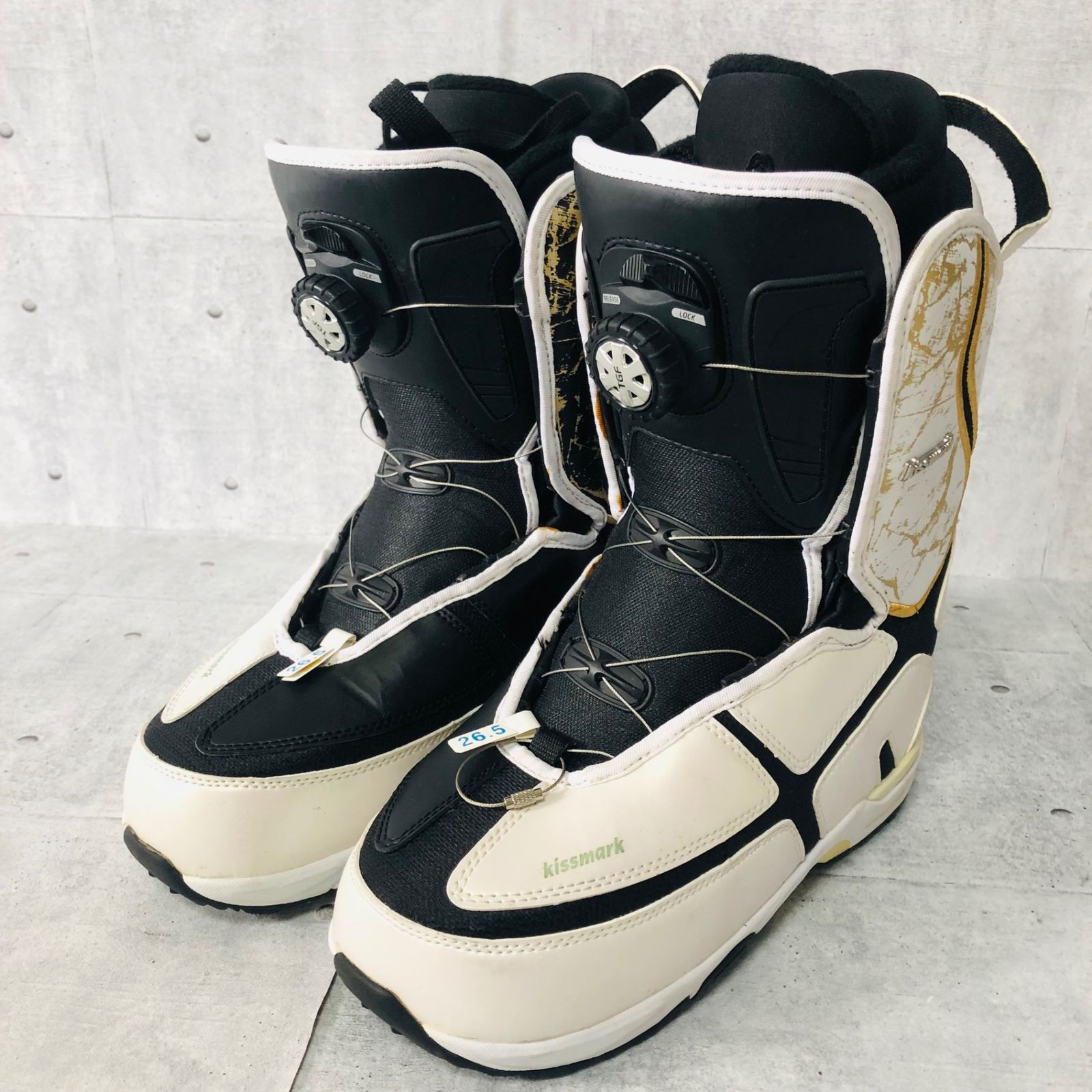 kissmark キスマーク EAGER イーガー 26.5cm ボアダイヤル BOA