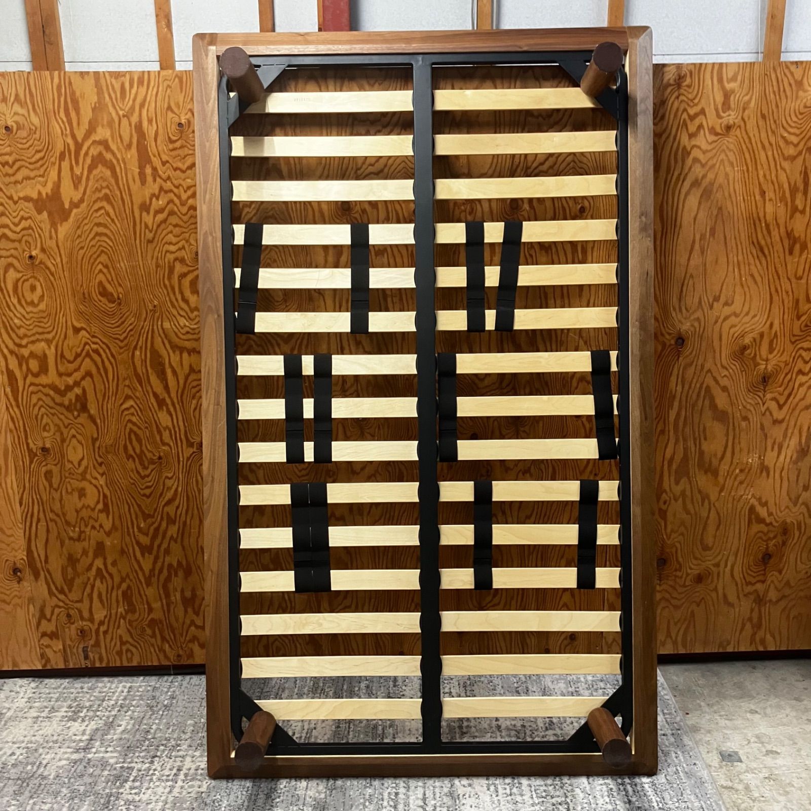 値下げ交渉可能】MUJI 無印良品 ベッドフレーム セミダブル 木製