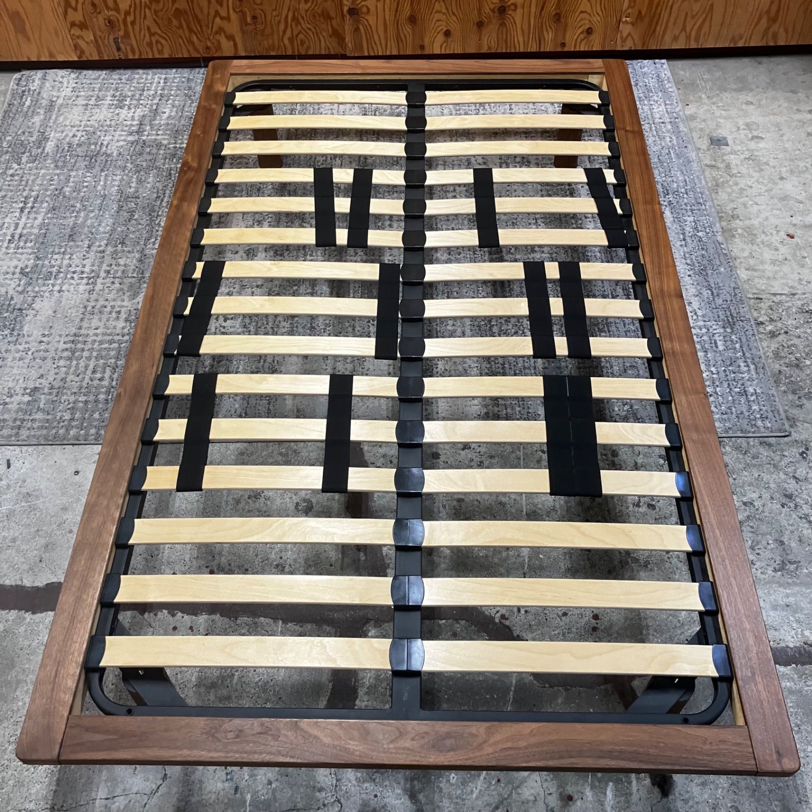 値下げ交渉可能】MUJI 無印良品 ベッドフレーム セミダブル 木製