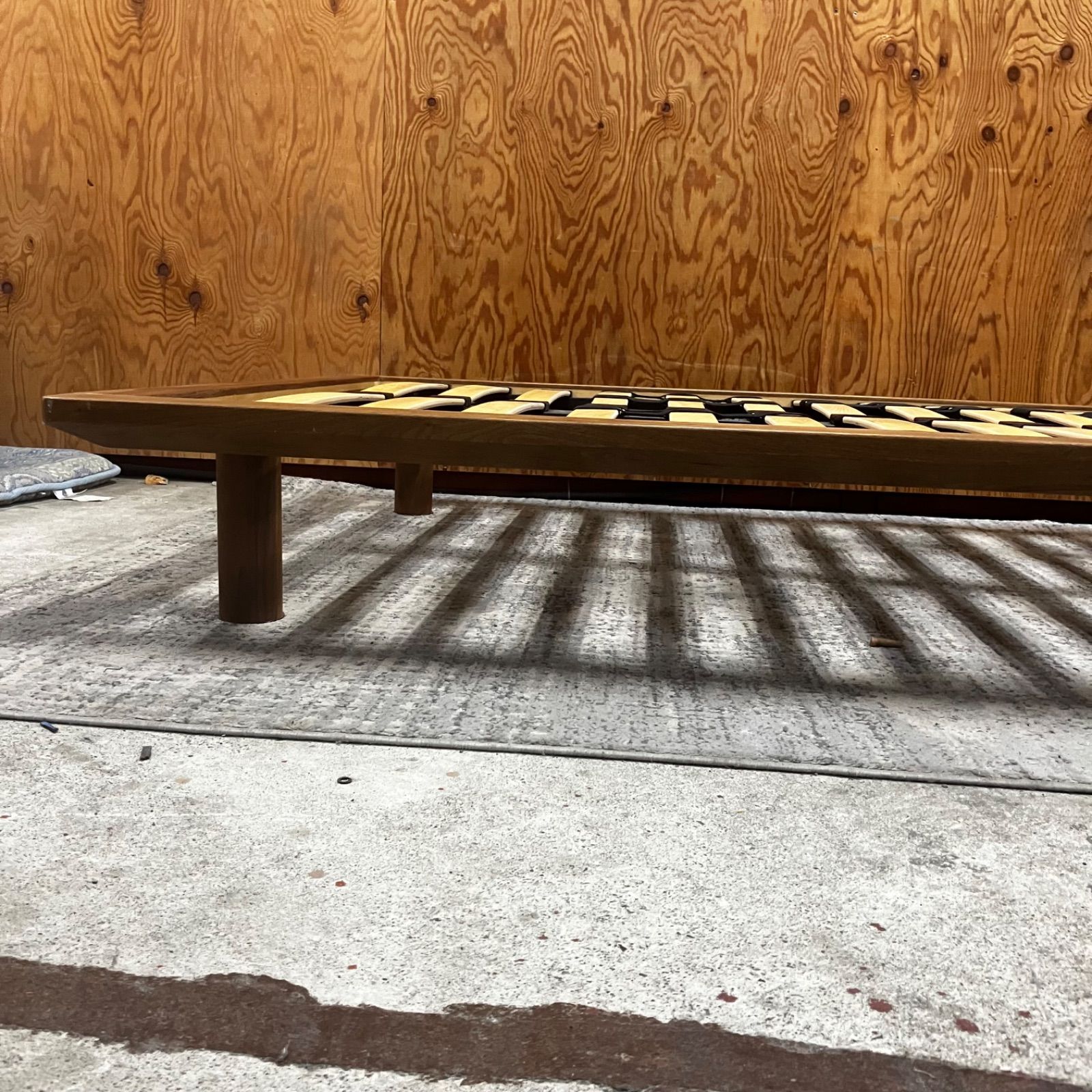 値下げ交渉可能】MUJI 無印良品 ベッドフレーム セミダブル 木製