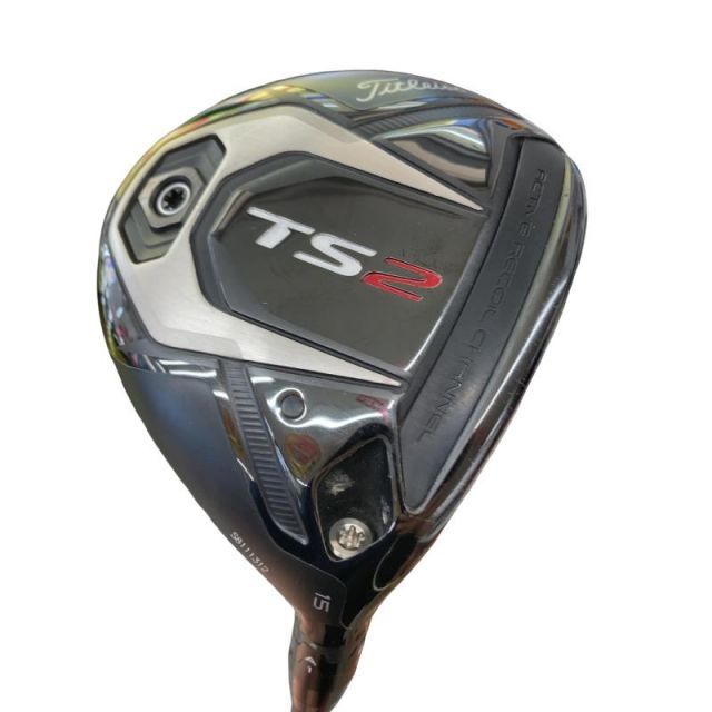 中古】 タイトリスト TS2 15° フェアウェイウッド FW 純正特注シャフト