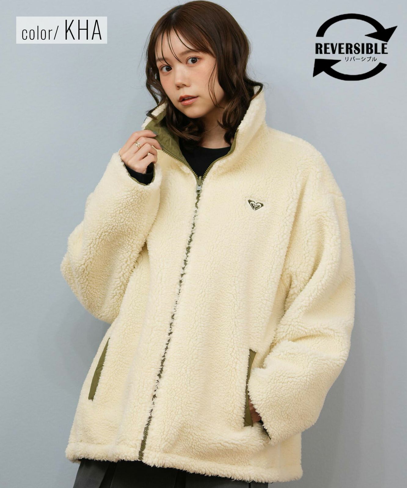 ジャケット・アウター roi ムラスポ公式】新品 ROXY ロキシー ジャケット レディース ボア