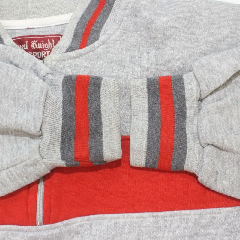 80s vintage ハーフジップ スウェット トレーナー メンズ 表記XLサイズ