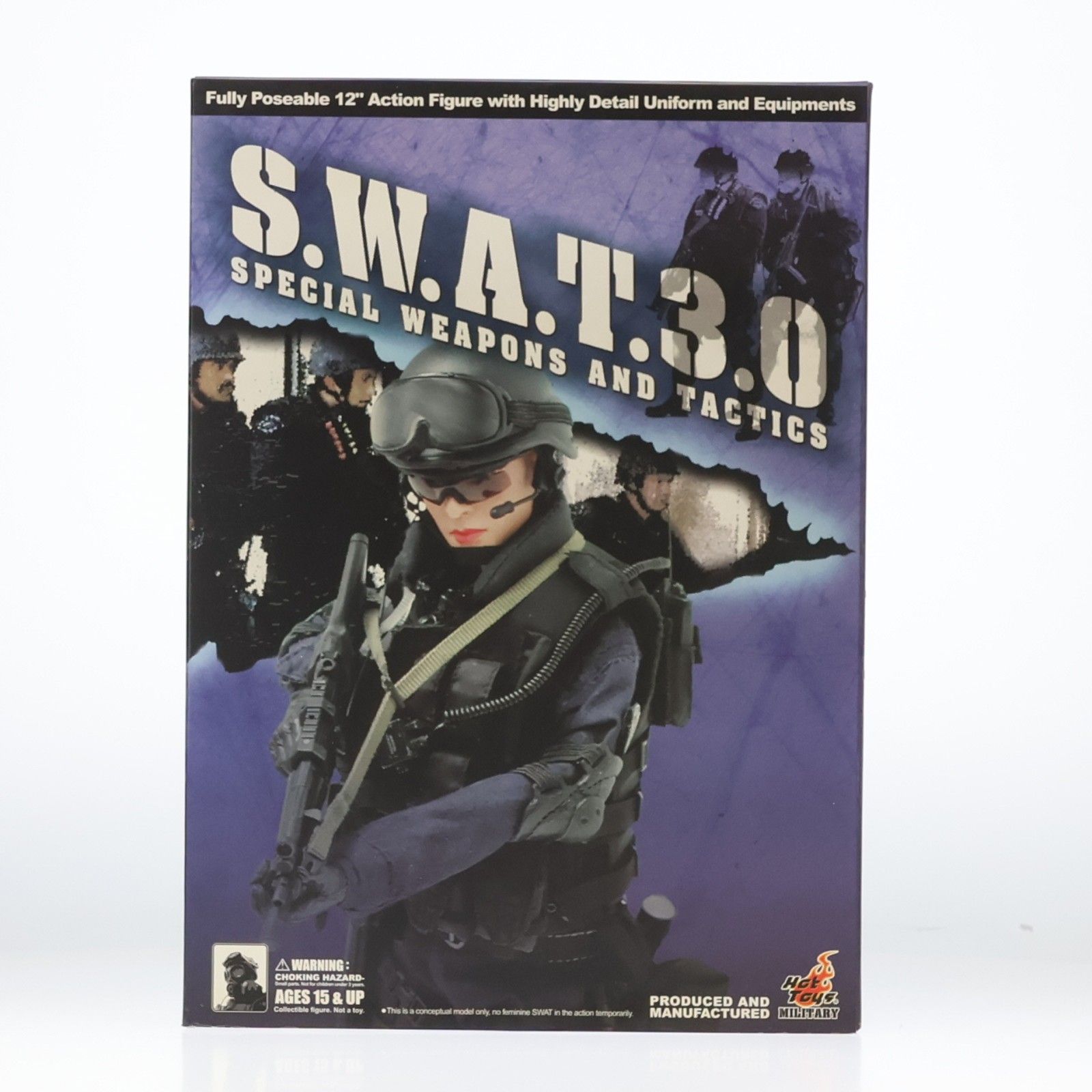 ホットトイズ・ミリタリー S.W.A.T.(Version 3.0 Female Version) 1/6