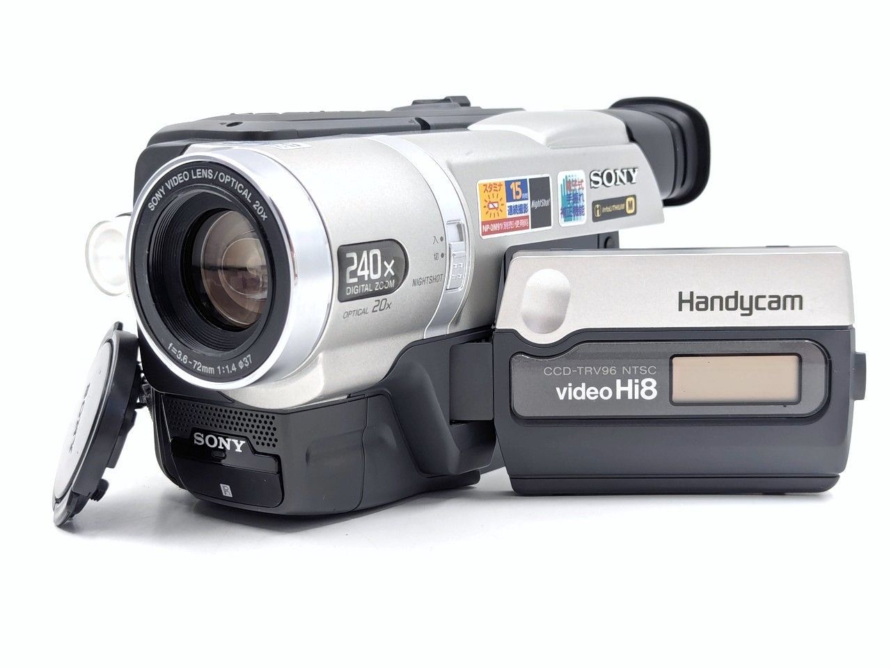 8mmテープのダビングに！ SONY ソニー ビデオカメラ CCD-TRV96 7日間